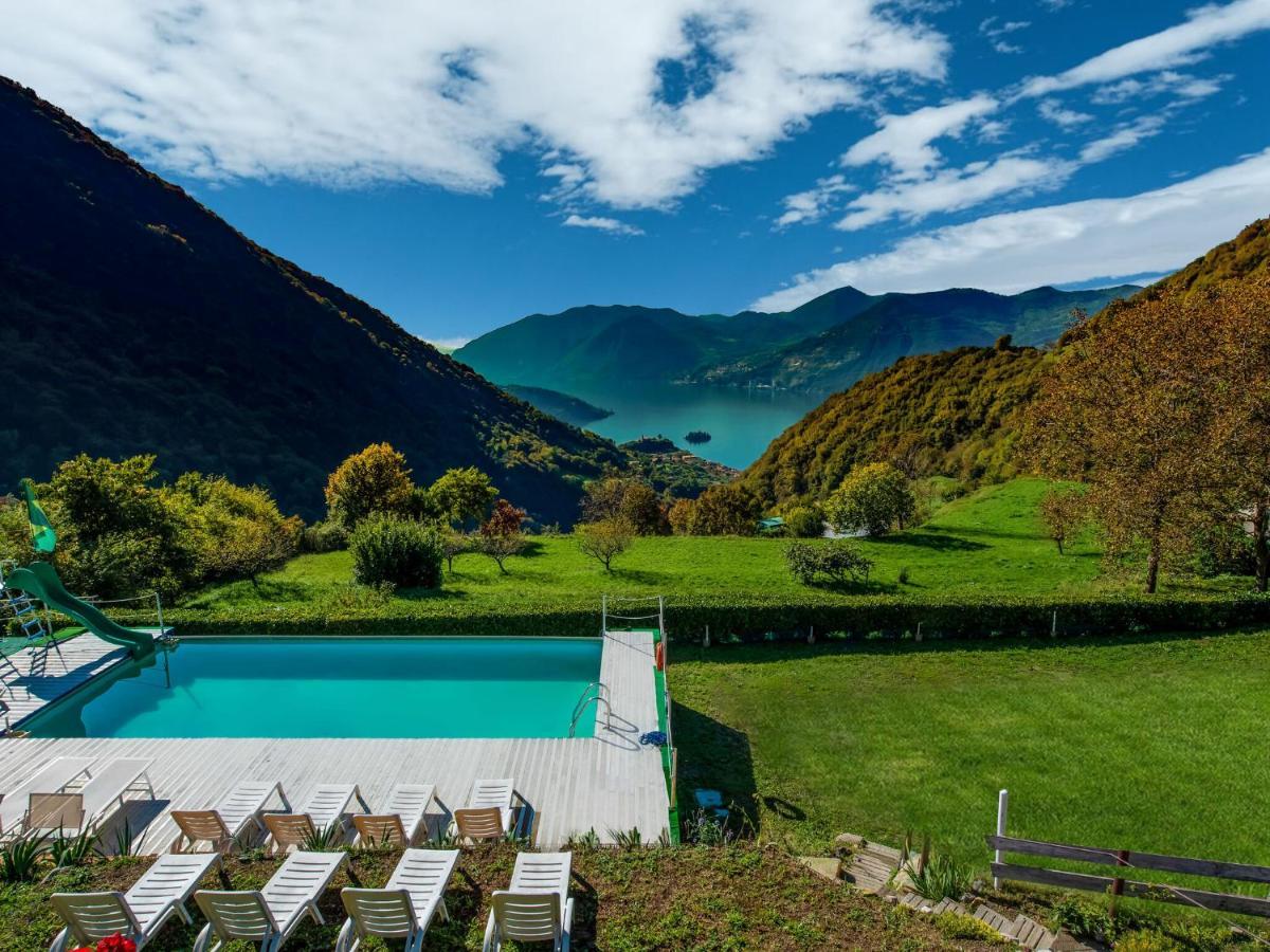 Beautiful Chalet With Swimming Pool In Lombardy Marone Exterior photo