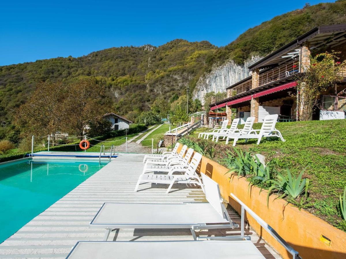 Beautiful Chalet With Swimming Pool In Lombardy Marone Exterior photo