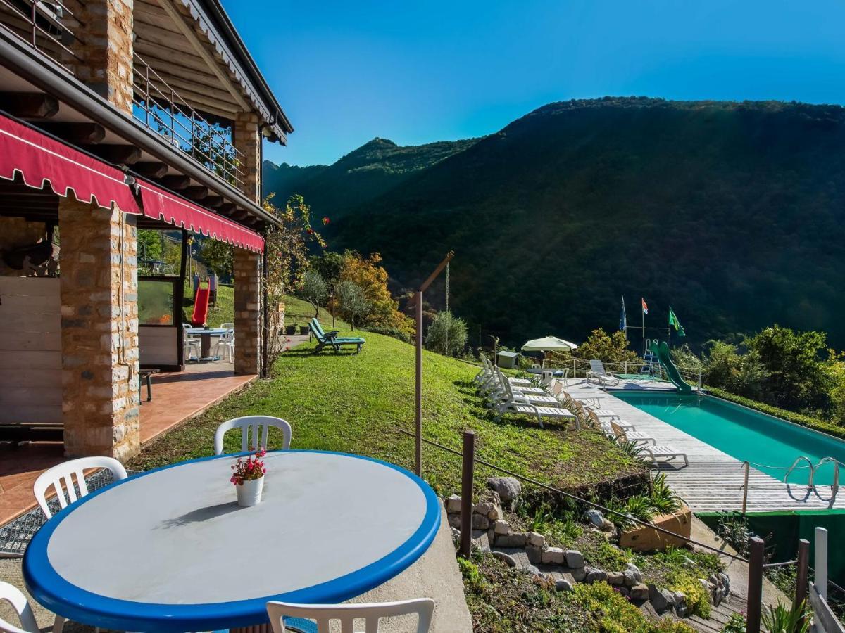 Beautiful Chalet With Swimming Pool In Lombardy Marone Exterior photo