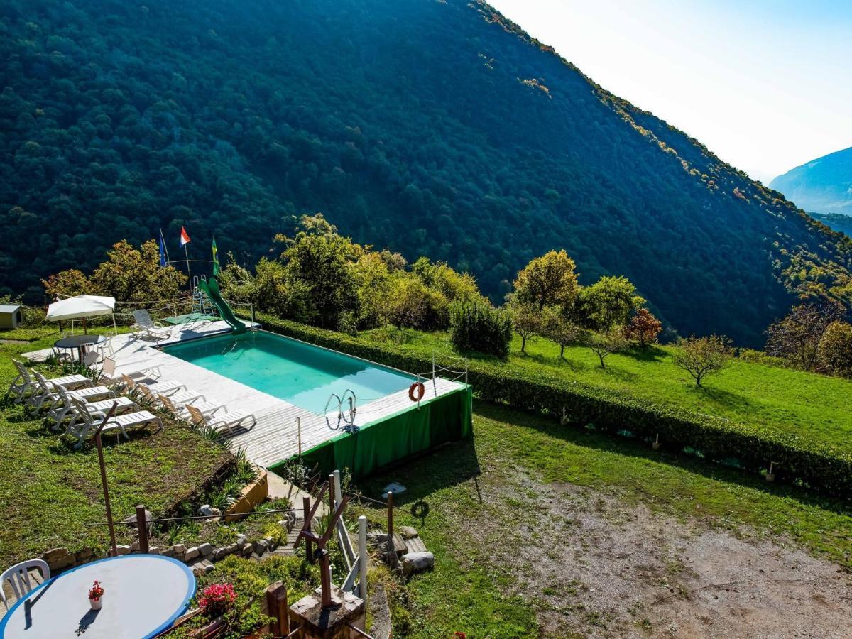 Beautiful Chalet With Swimming Pool In Lombardy Marone Exterior photo